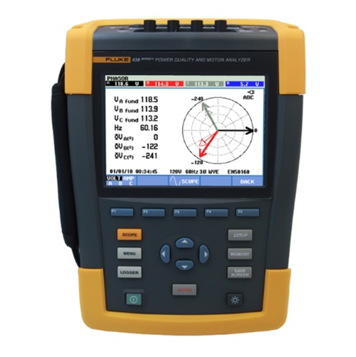 Fluke438-II电机效率和电气性能综合测试仪