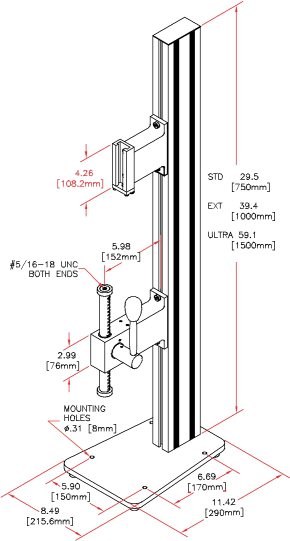 Chatillon MT150手动测试机架