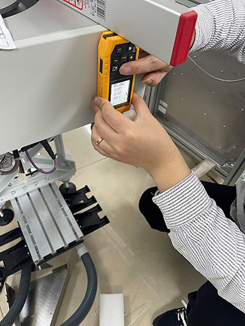 Fluke410辅助流水线施工安装