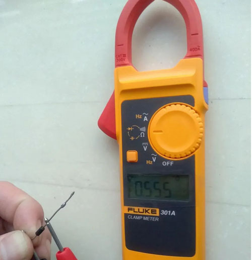 FLUKE301实测案例：二极管元件测试