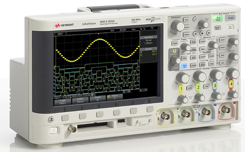 DSOX2024A数字存储示波器