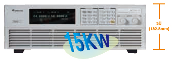 高功率密度3U/15KW可程控直流电源供应器