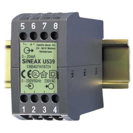 交流电压变送器SINEAX U539