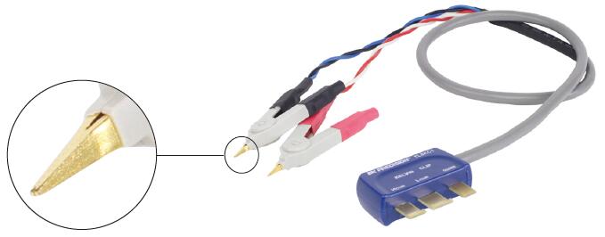 Kelvin clip test leads