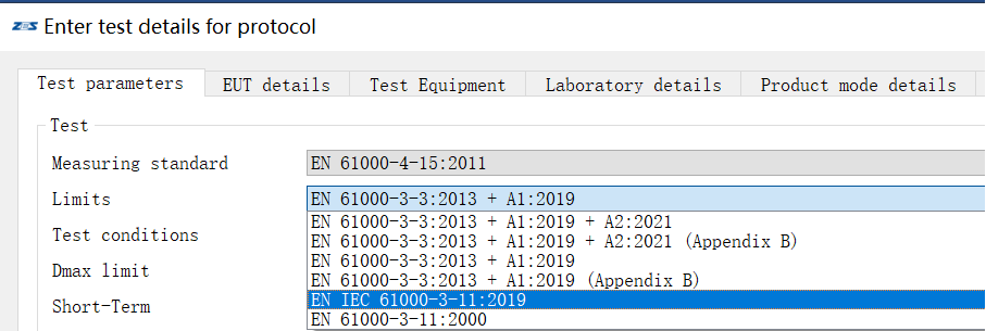 EMC谐波闪烁测试系统支持很新的谐波测试标准IEC 61000-3-11:2019