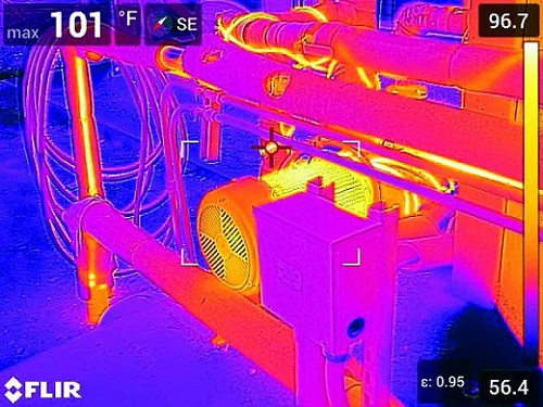FLIR E52热像仪均能实现制冷压缩机的全面检修