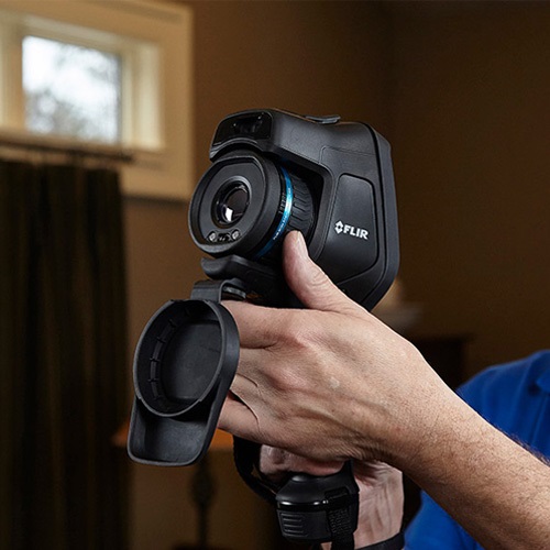 FLIR E98高级红外热像仪侧面图