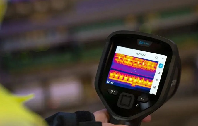 FLIR E8 Pro红外热像仪快速找到问题的根源